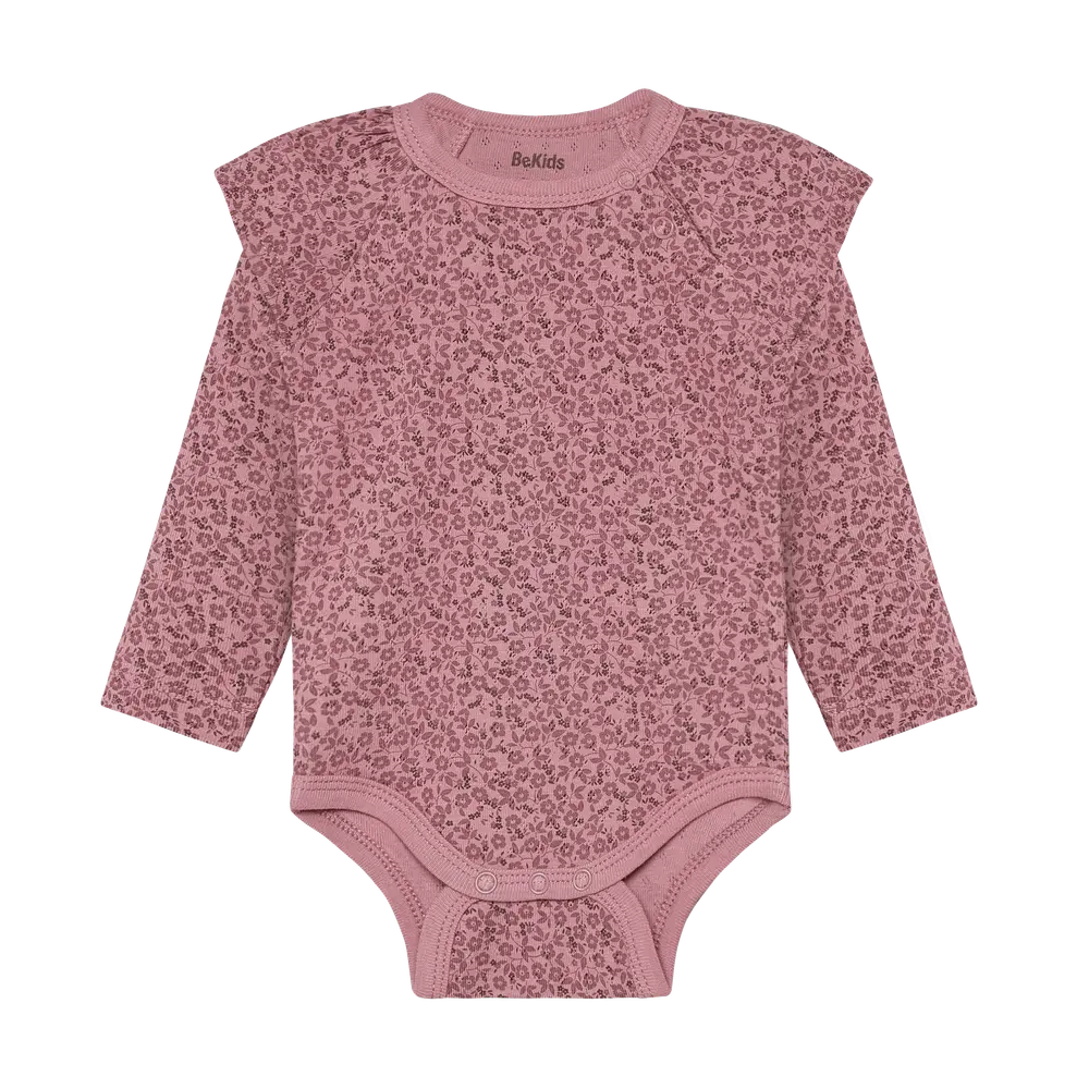 BeKids Långärmad Body - Nostalgia Rose - 80