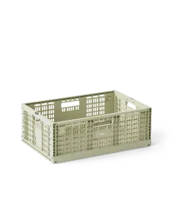 Förvaringslåda - Dusty Green | Leksaker - Aktivitetsleksaker - Barnmöbler | BabyMode