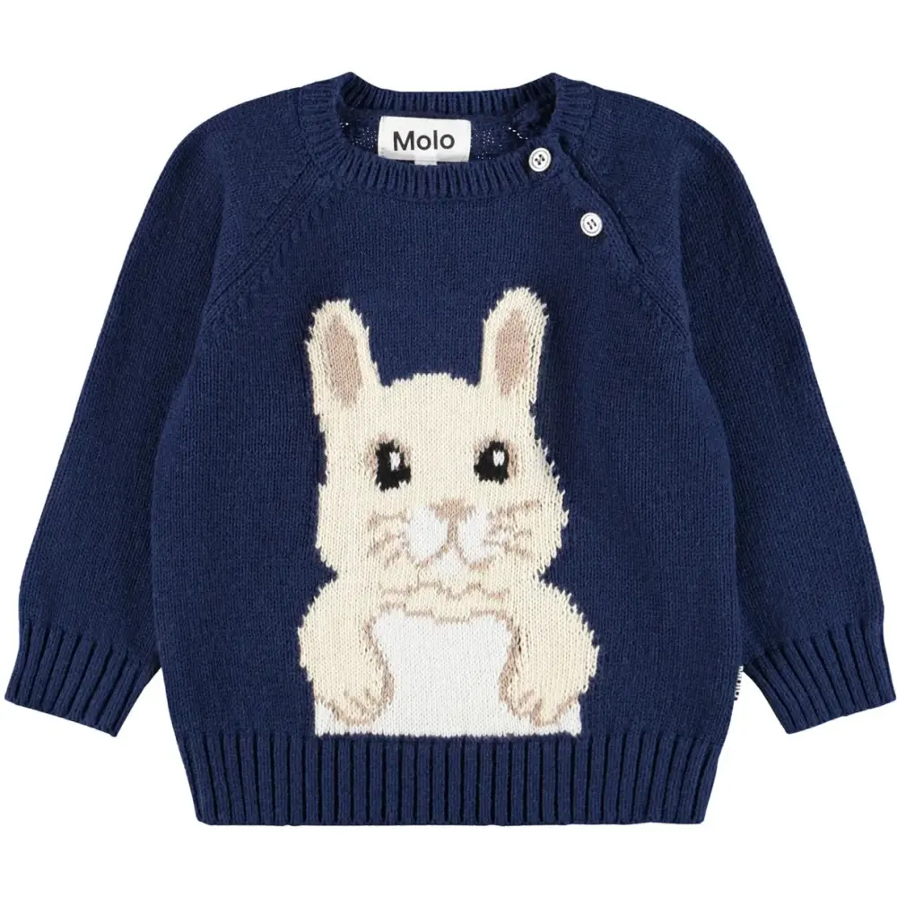 Molo Bless Tröja - Bunny Infinity - 92