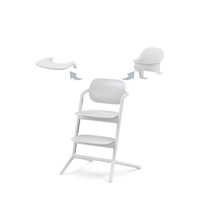 Lemo Matstol 3in1 Set - All White