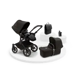 Donkey 5 mono complete paket - midnight black | Barnvagnar | BabyMode