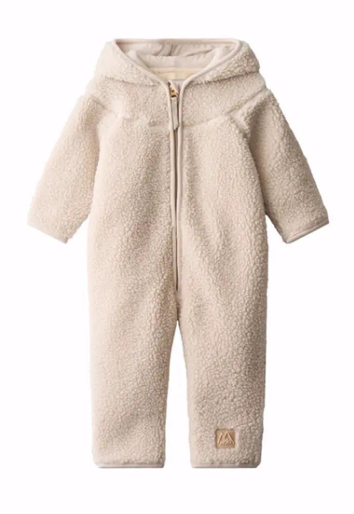 Molo Umeko Fleece Overall - Soft Powder - 68