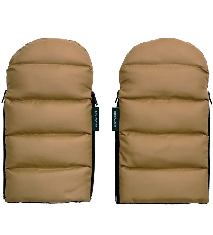 KongWalther Østerbro Handvärmare Quiltad - Creme | Barnvagnar - Barnvagnstillbehör - Barnvagnsvantar | BabyMode