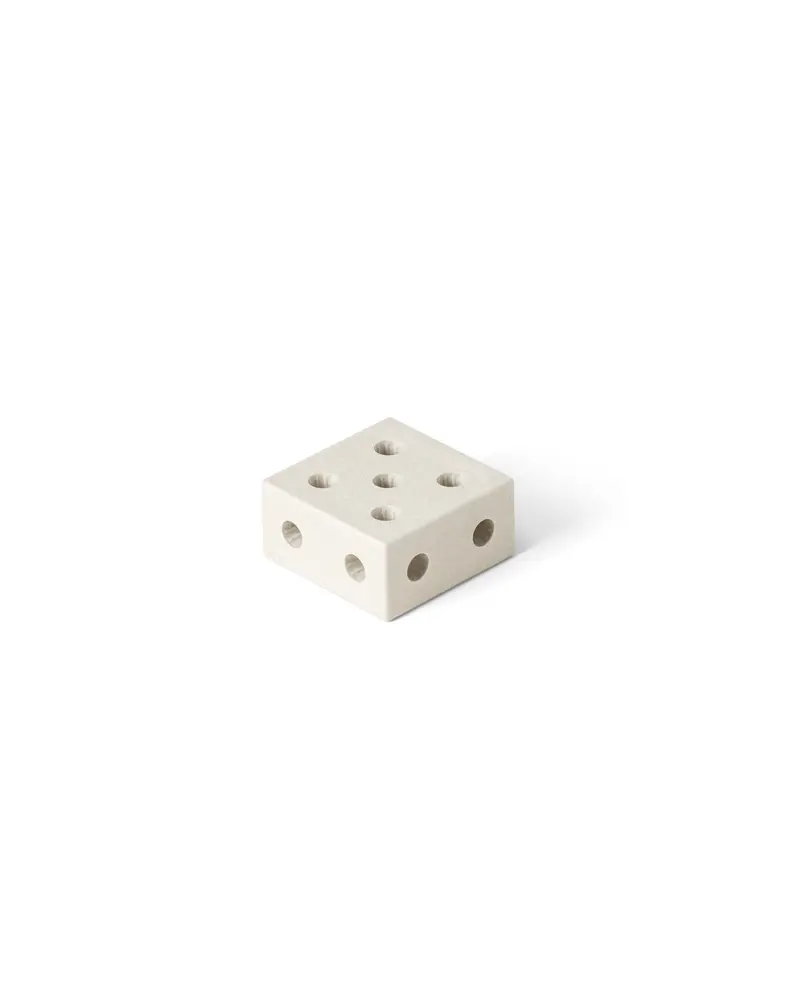 Block Square - Sand Grey | Leksaker - Aktivitetsleksaker - Motorikleksaker | BabyMode
