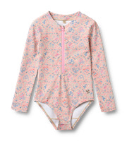 Margot Baddräkt - Pink Heart Flowers