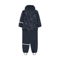 Celavi Regnset m. Fleece - Navy