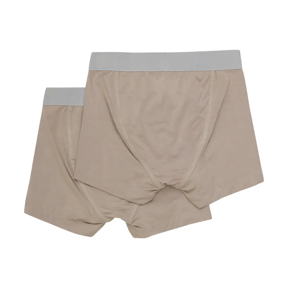 Boxershorts 2-pack - Simply Taupe - 122 | Barnkläder - Underkläder & pyjamas - Underkläder | BabyMode