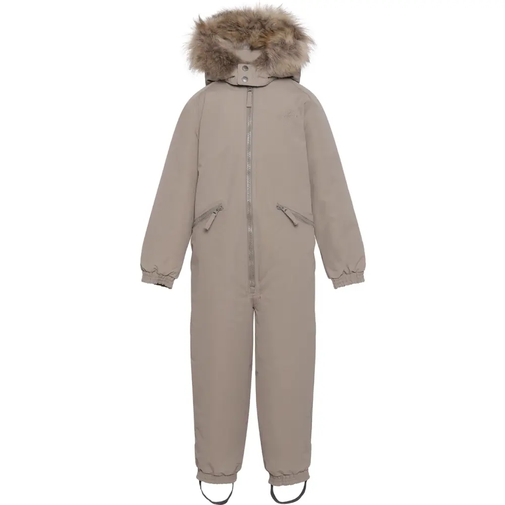 Ver De Terre Vinteroverall Med Päls - Caramel - 4 ÅR