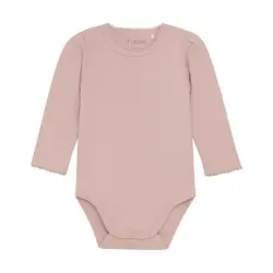 Långärmad Body - Shadow Gray | Kläder - Bodys & overaller - Långärmad body | BabyMode