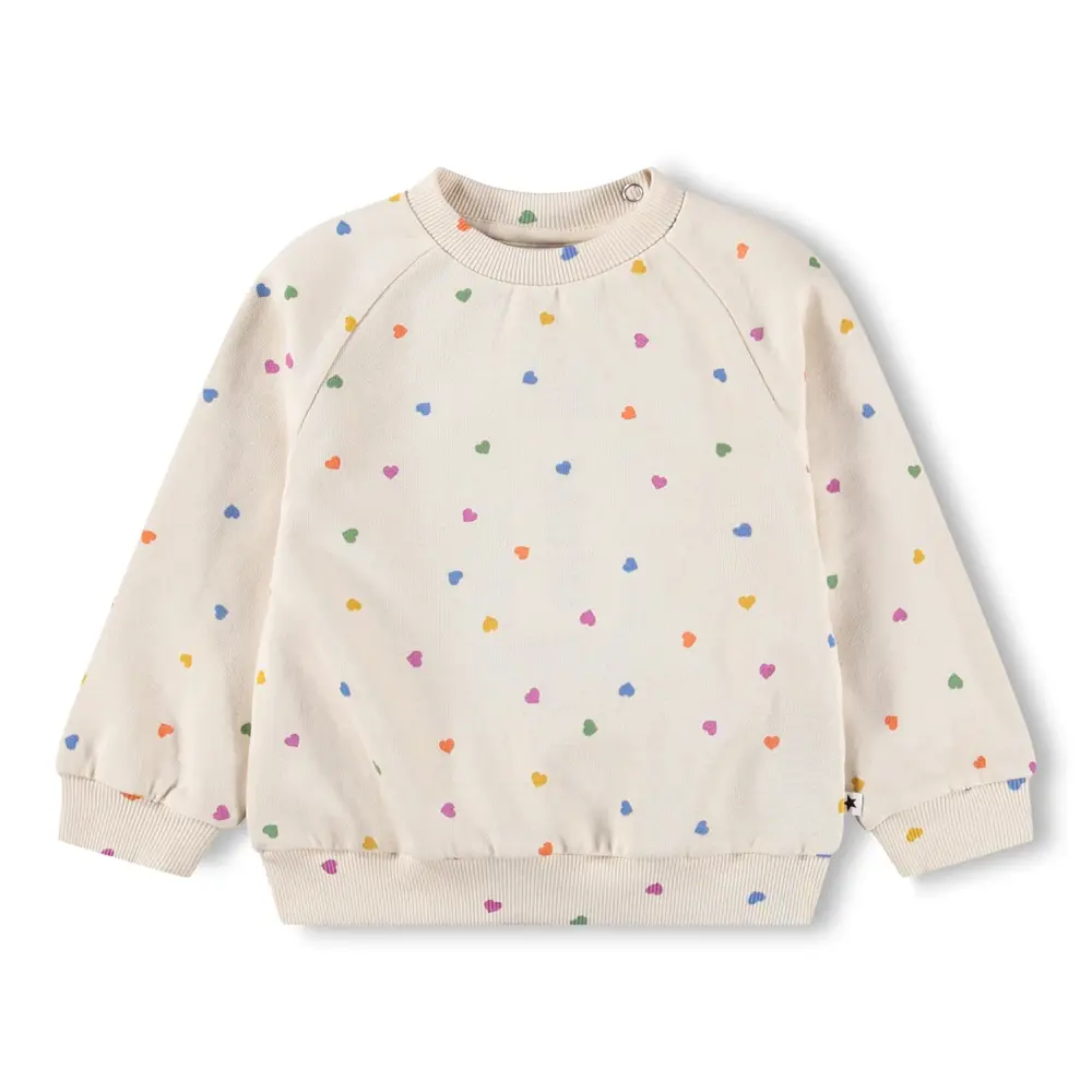 Disc Sweater - Confetti Rainbow - 62 | Barnkläder - Toppar - Koftor, västar & tröjor | BabyMode