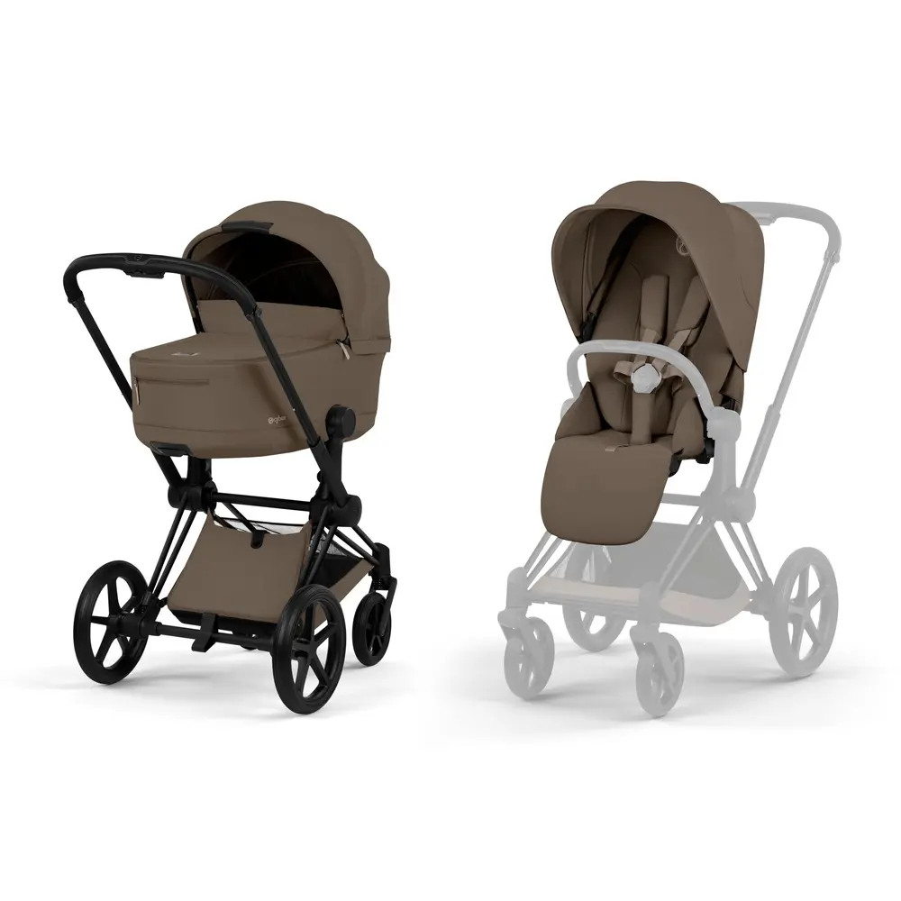 Cybex Priam Duovagn - Coconut Brown/Black