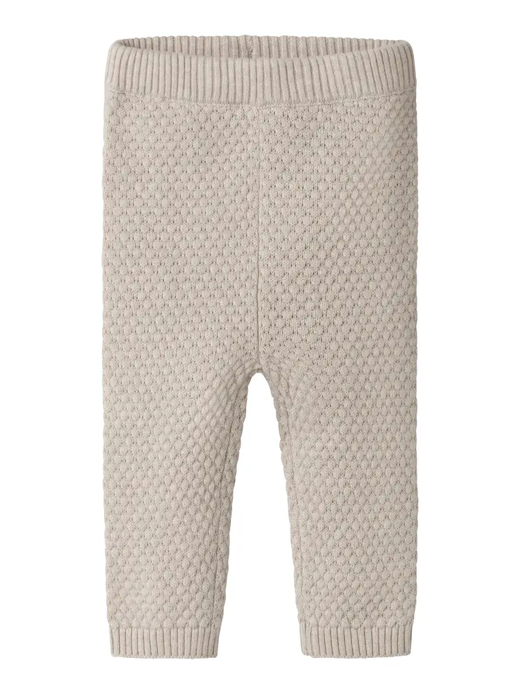 Denver Knit Byxor - Peyote Melange - 86 | Barnkläder - Underdelar - Byxor | BabyMode