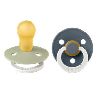 BIBS Napp 2pk Latex Str 3 - Sage Pine, Nat