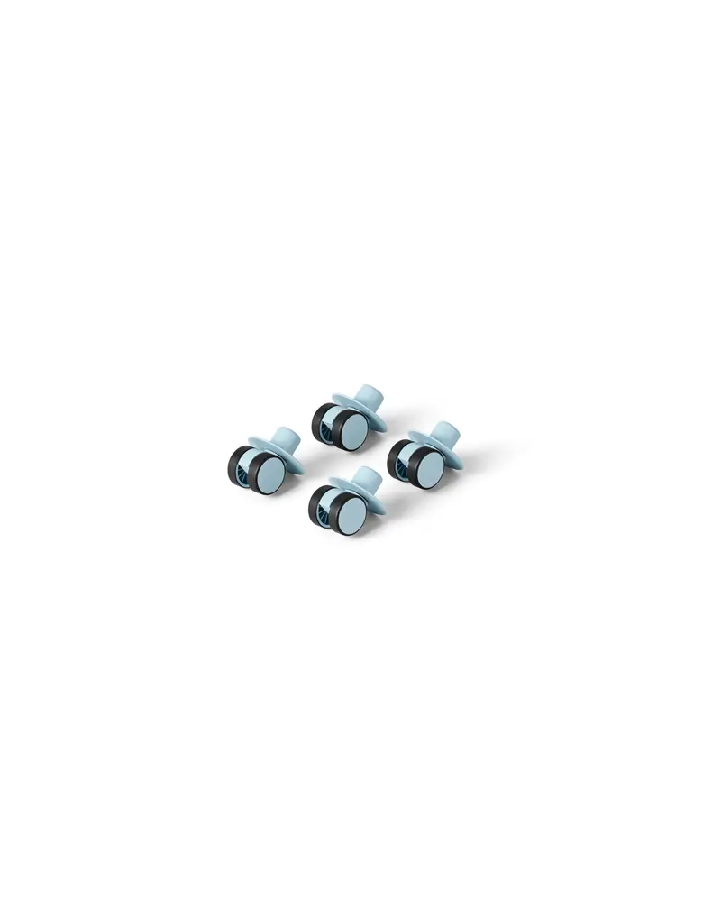 4 x Swirly Wheels - Sky Blue | Leksaker - Aktivitetsleksaker - Motorikleksaker | BabyMode