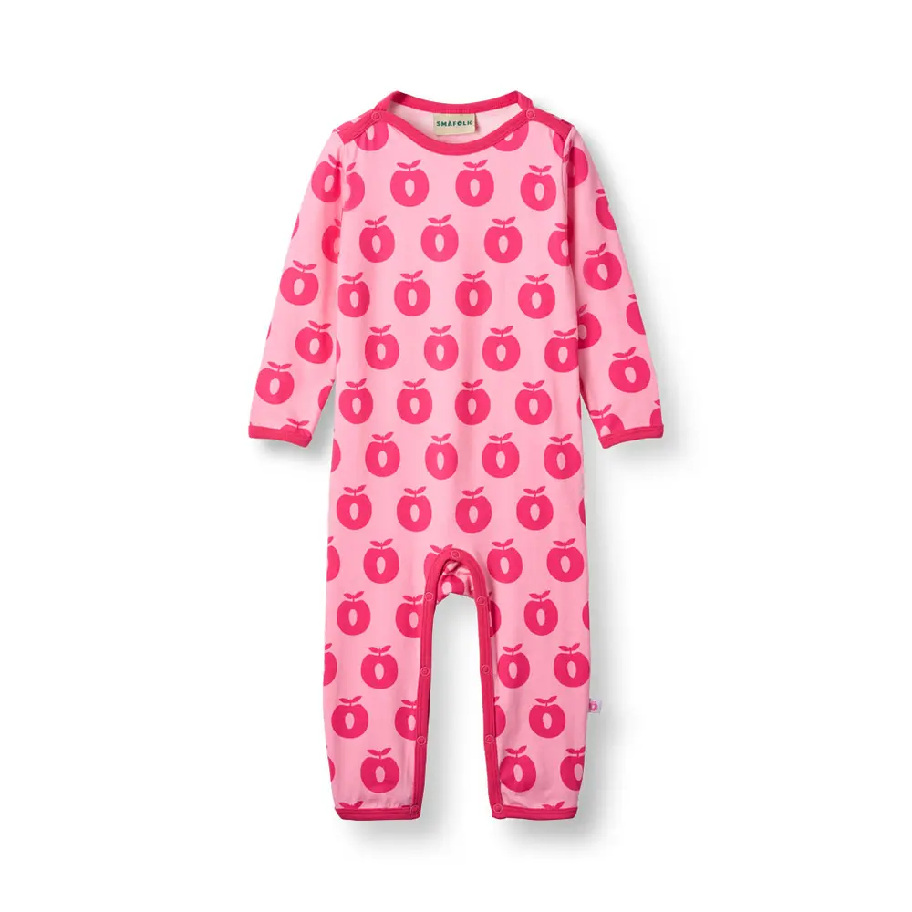 ELångärmadtar Jumpsuit - Pink Lilac - 62 | Barnkläder - Bodys & overaller - Jumpsuit utan fot | BabyMode