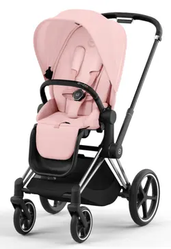 Priam Sittvagn - peach pink/chrome black