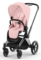 Priam Sittvagn - peach pink/chrome black