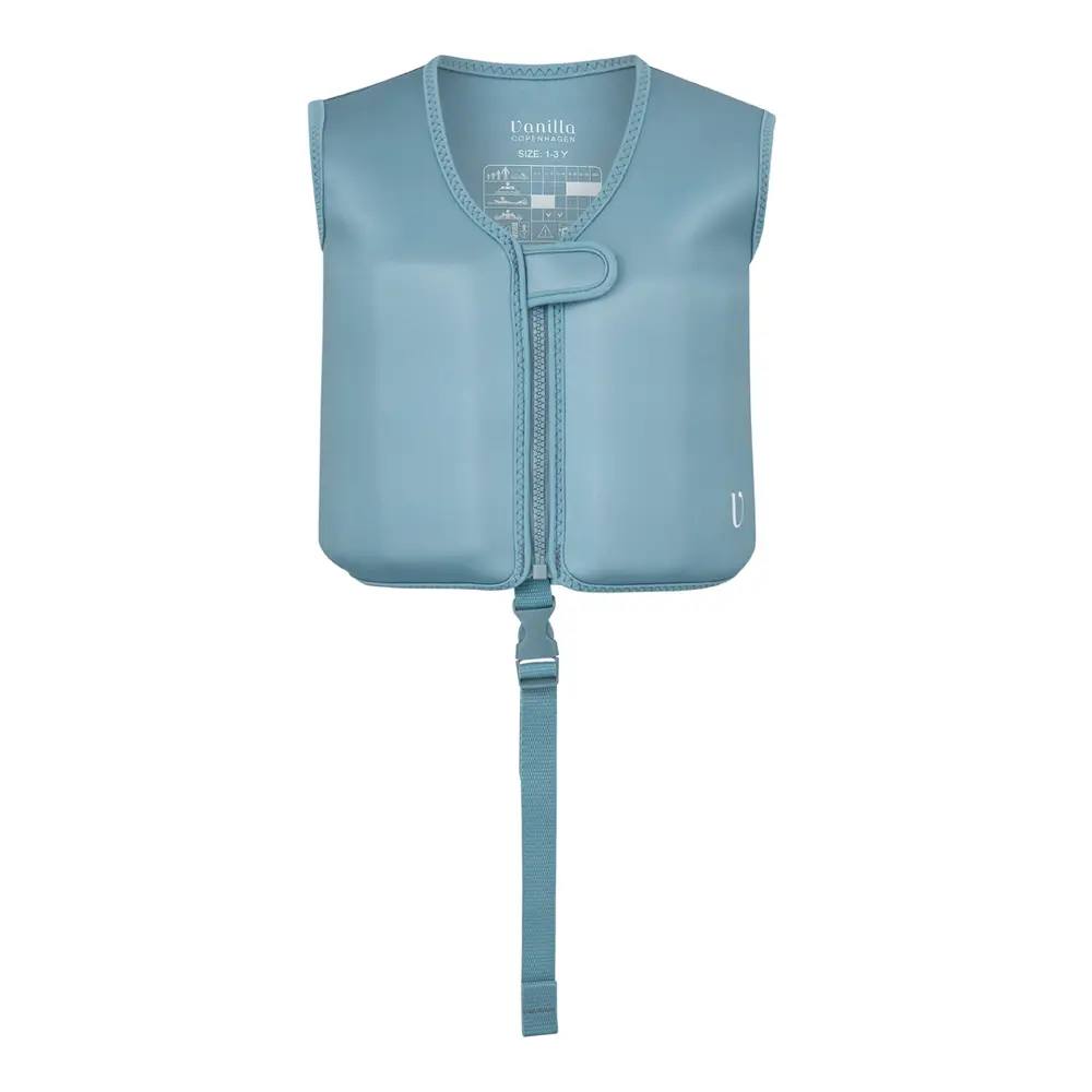 Simväst med rem - Blue Shadow - 1-3 ÅR | Barnkläder - Badkläder - Badtillbehör - Badvästar | BabyMode