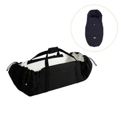 SleepCarrier X och Åkpåse - Matte black | Barnvagnar | BabyMode