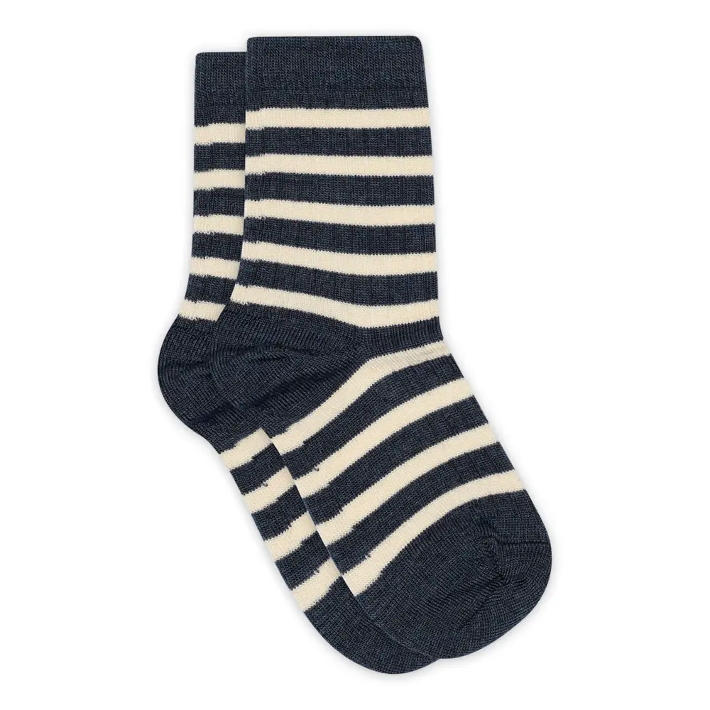 Elis Strumpor - Dark Denim Melange - 29/32