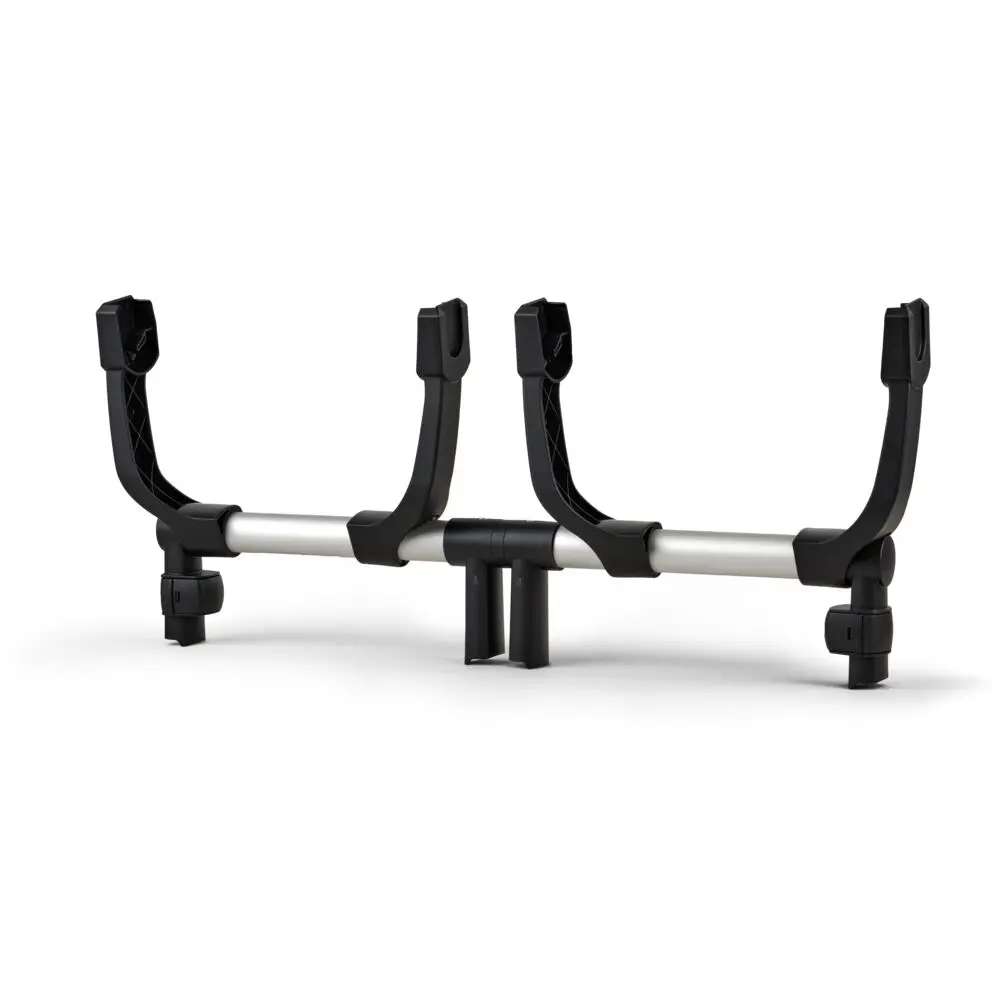 Bugaboo Donkey Bilbarnstolsadaptrar Tvilling - Black | Barnvagnar - Barnvagnstillbehör - Adaptrar för bilbarnstolar | BabyMode
