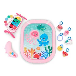 4-in-1 Kickin’ Tunes™ Jellyfish Jamboree™ Aktivitetsmatta med Ljud | Leksaker - Babyleksaker - Babygym | BabyMode