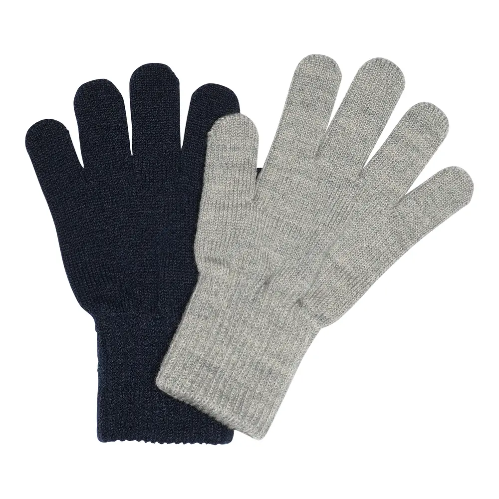 Comfy Vantar 2-pack - Mix Light Grey Mel Blue - 3-6 ÅR