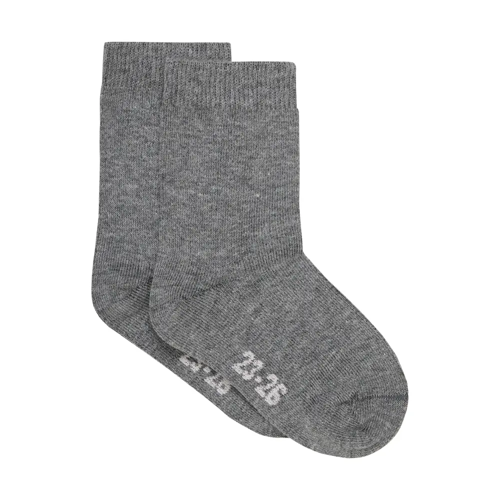 Ankelstrumpor - Dark Gray Melange - 15/18 | Barnkläder - Strumpor & strumpbyxor - Strumpor | BabyMode