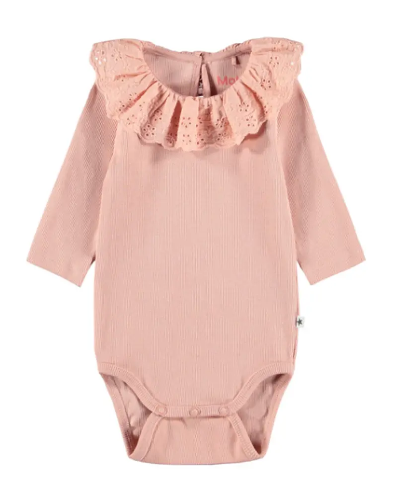 Molo Faye Långärmad Body - Mellow Rose - 92