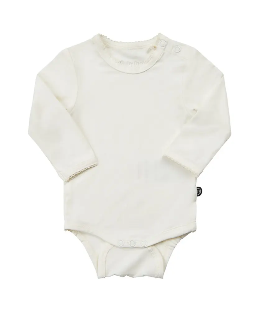 Långärmad Body - Bambu - 100 - 50 | Barnkläder - Bodys & overaller - Långärmad body | BabyMode