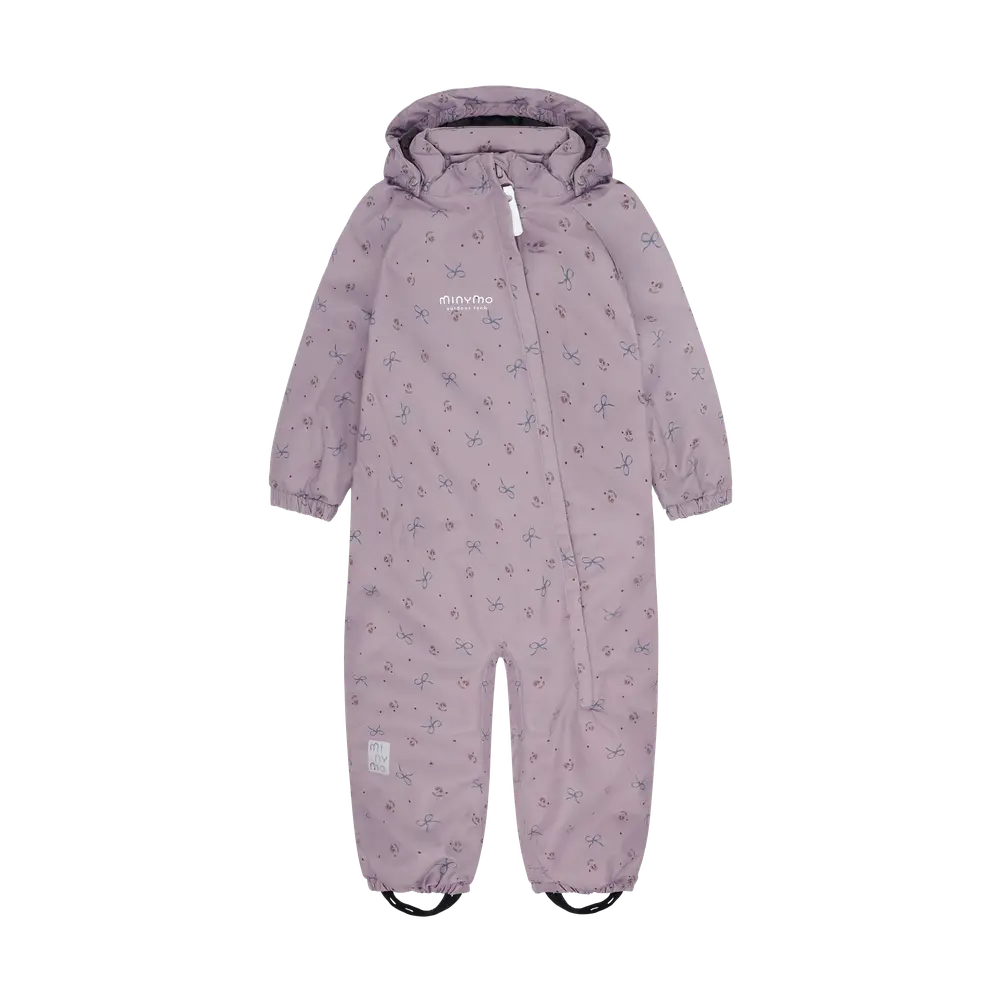 Minymo Vinteroverall M. Tryck - Toadstool - 92