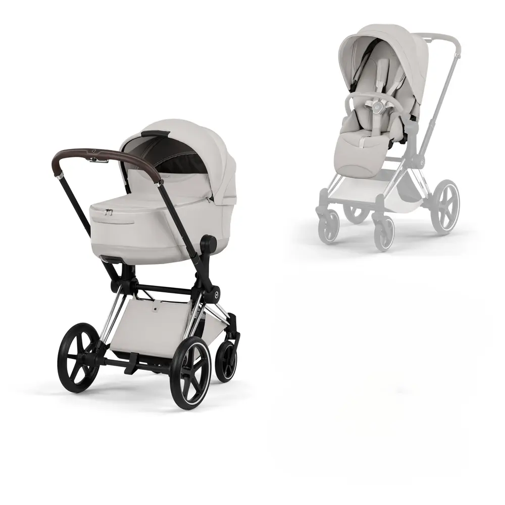 Cybex Priam Style Sittvagn - Sepia Black/Chrome Brown