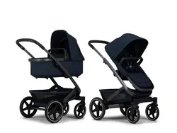 Geo3 Duovagn - Navy Blue | Barnvagnar - Duovagnar - Alla duovagnar | BabyMode