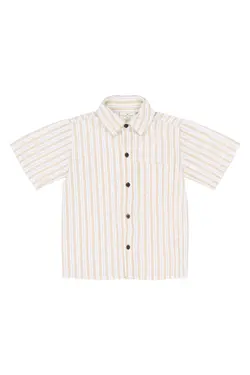 Smitty Skjorta - Humus Striped
