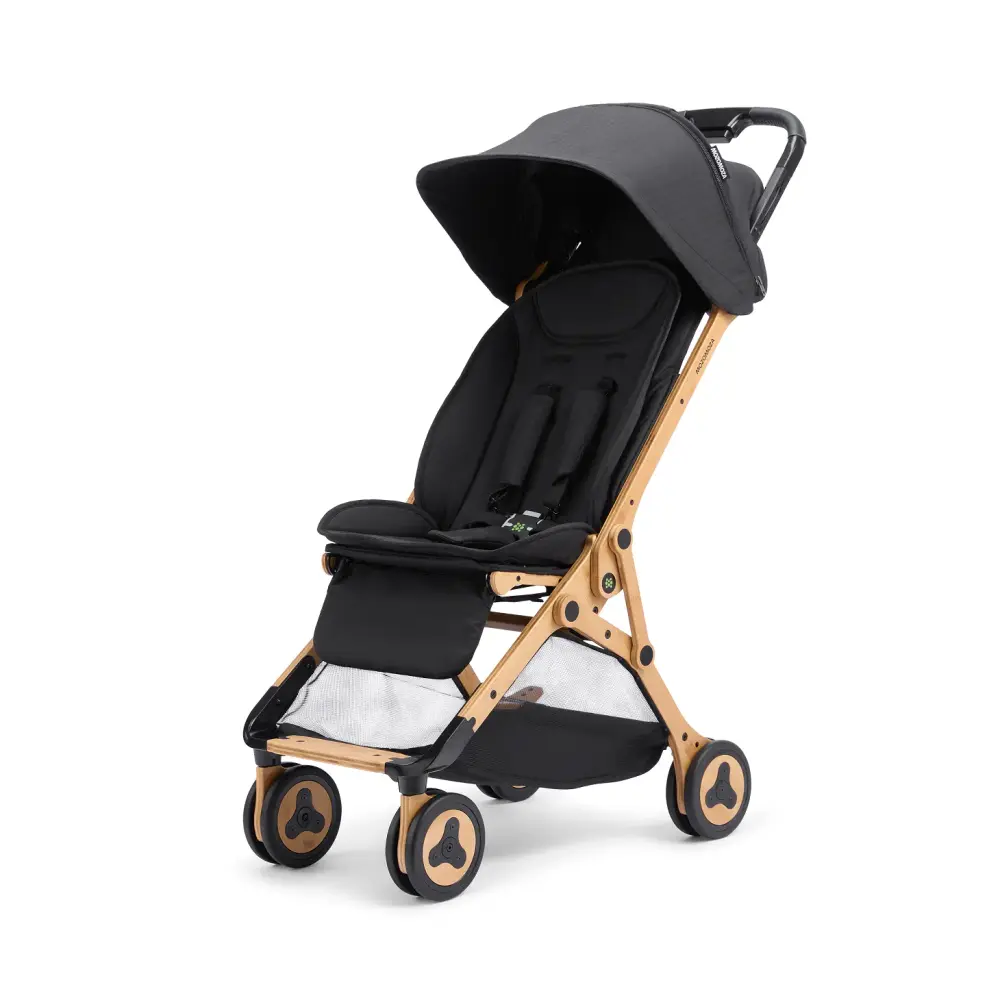 Mozomoza Sittvagn - Panda Black | Barnvagnar - Resevagnar & sulkys | BabyMode