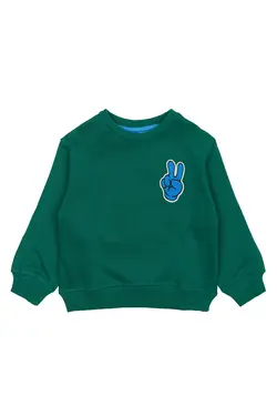 Sweatshirt Phineas - Alpin Green | Kläder - Toppar - Koftor, västar & tröjor | BabyMode