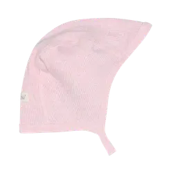 Hjälm Melange Rib - Bleached Mauve Melange | Kläder - Mössor, vantar och tossor - Babymössor | BabyMode