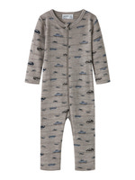 Name It Wang Ull Rib Pyjamas - Satellite