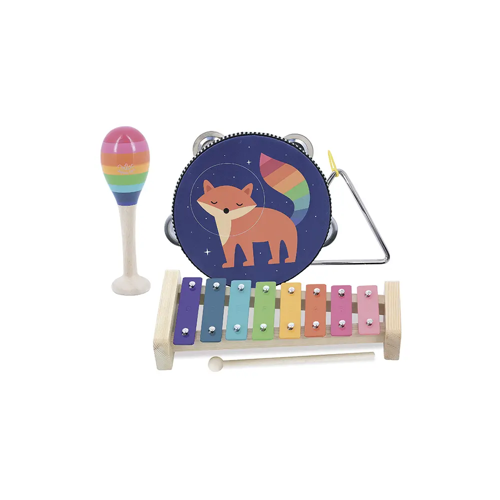 Musikset - Rainbow av Andy Westface | Leksaker - Kreativ lek - Musikaliska leksaker | BabyMode