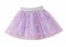 Ella & Monster Tyllkjol m. Blommor – Lila