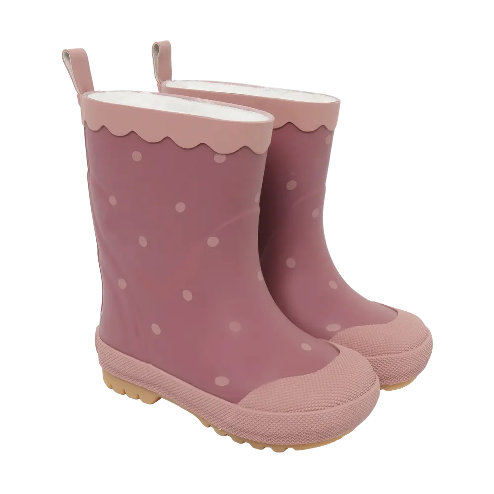 Celavi Termo Gummistövlar m. Foder - Rose Brown - 28