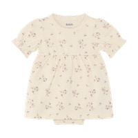 Bodyklänning m. Tryck - Shadow Gray