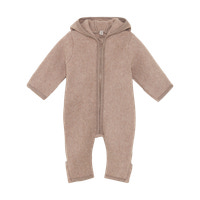 Fleece Overall m. Öron - Savannah Melange