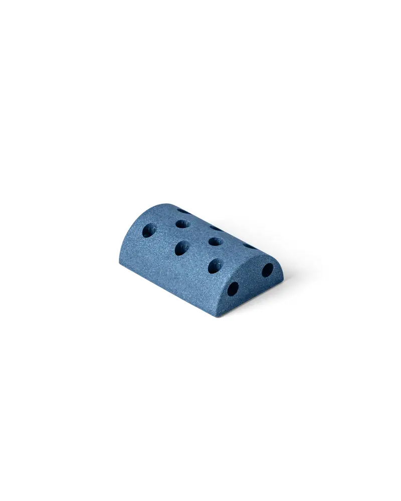Block Round - Deep Blue | Leksaker - Aktivitetsleksaker - Motorikleksaker | BabyMode