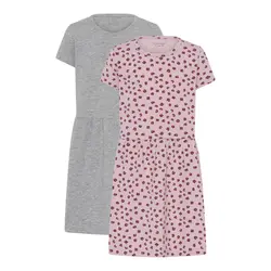 Kortärmad Klänning 2-pack - 131 | Kläder - Toppar - Klänningar - Klänningar | BabyMode