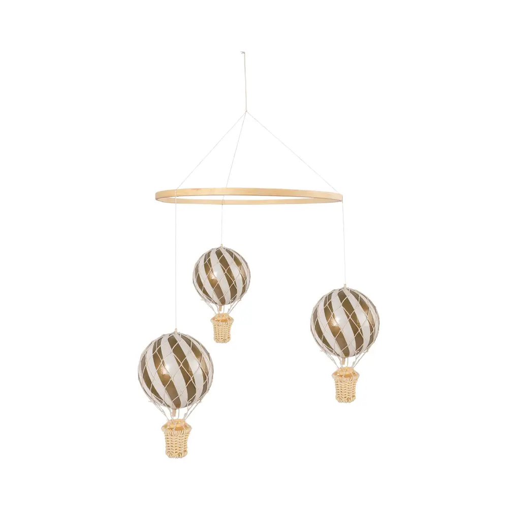 Sängmobil Luftballong Guld | Barnrum - Inredningsdetaljer - Sängmobiler - Ballonger | BabyMode