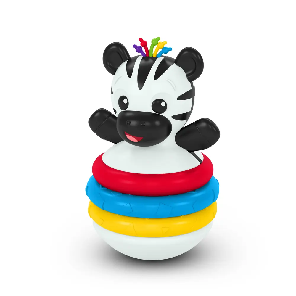 Aktivitetsleksak Zebra | Leksaker - Byggsatser & LEGO - Stapling av block | BabyMode