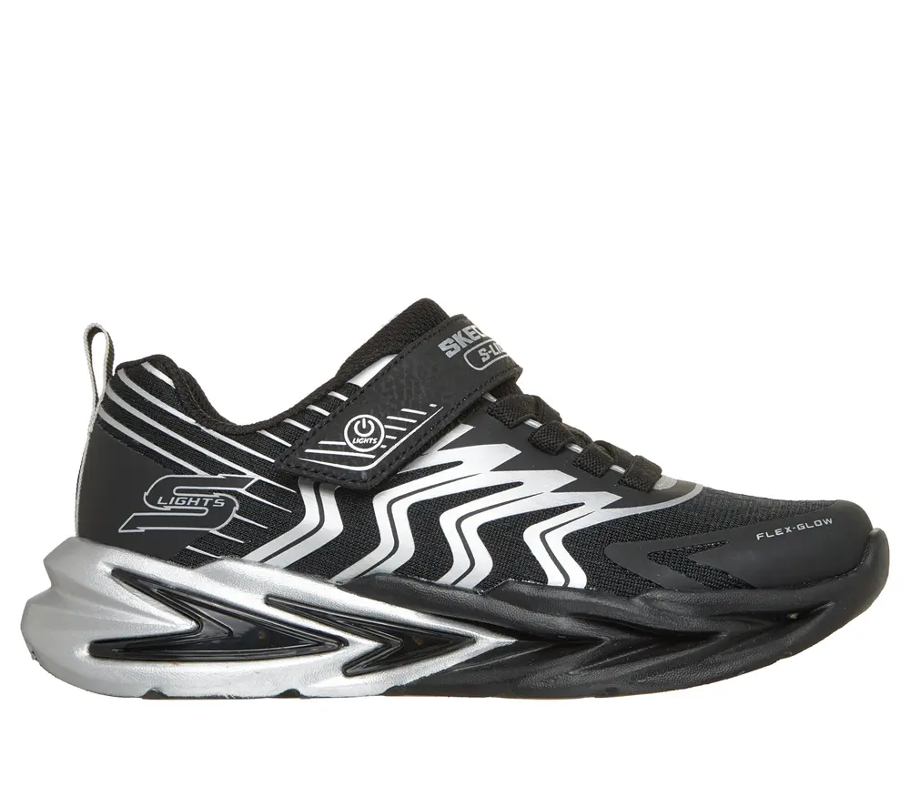 Skechers Flex-Glow Ultra Prism-Pacer Sneakers - Black - 27
