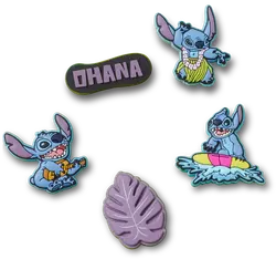 Crocs Jibbitz - Stitch Tropical 5-pack | Skor - Sandaler - Sandaler med sluten tå | BabyMode