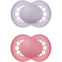Napp original 16-36m silikon 2-pack - Rosa